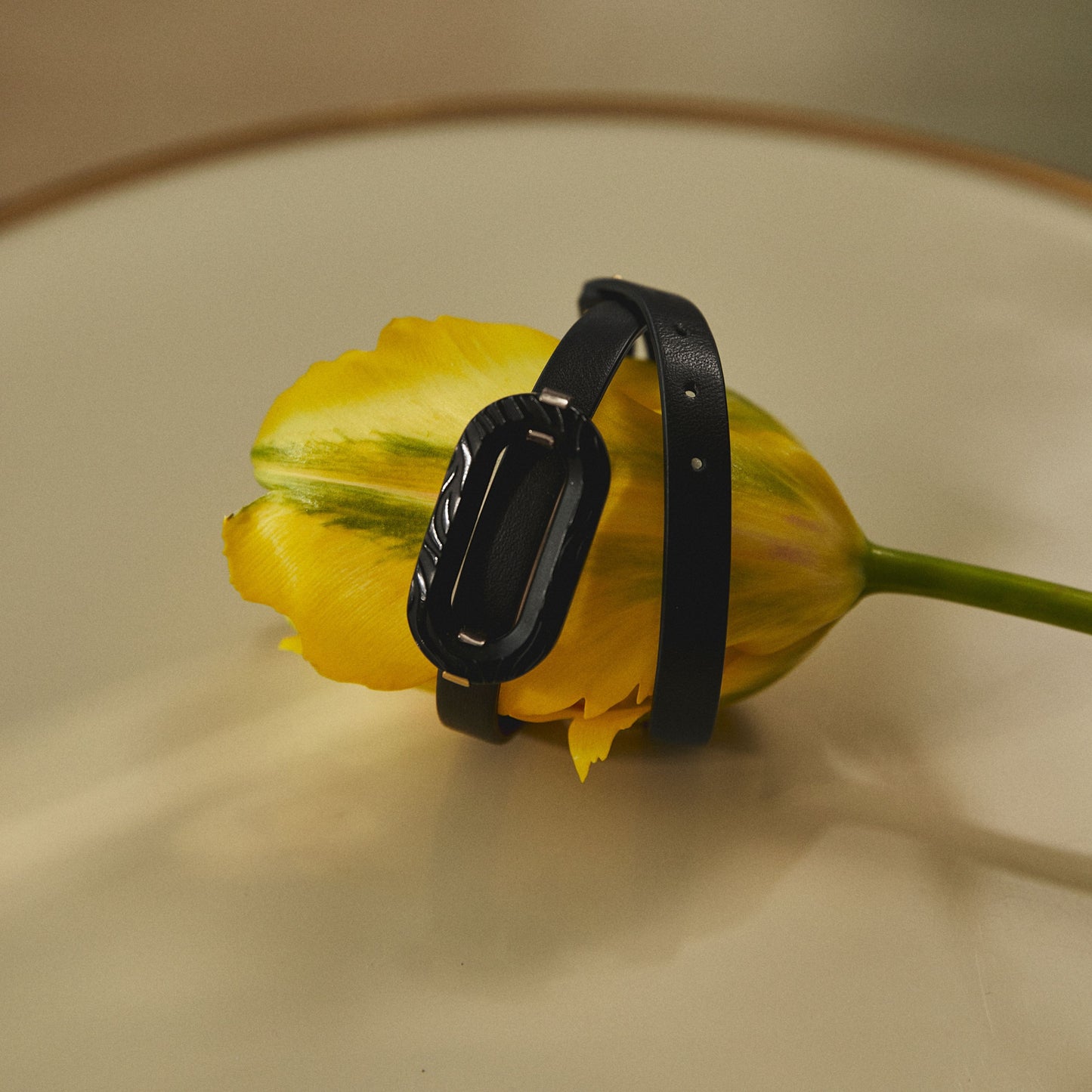 Bracelet Cuir Empreinte Animale