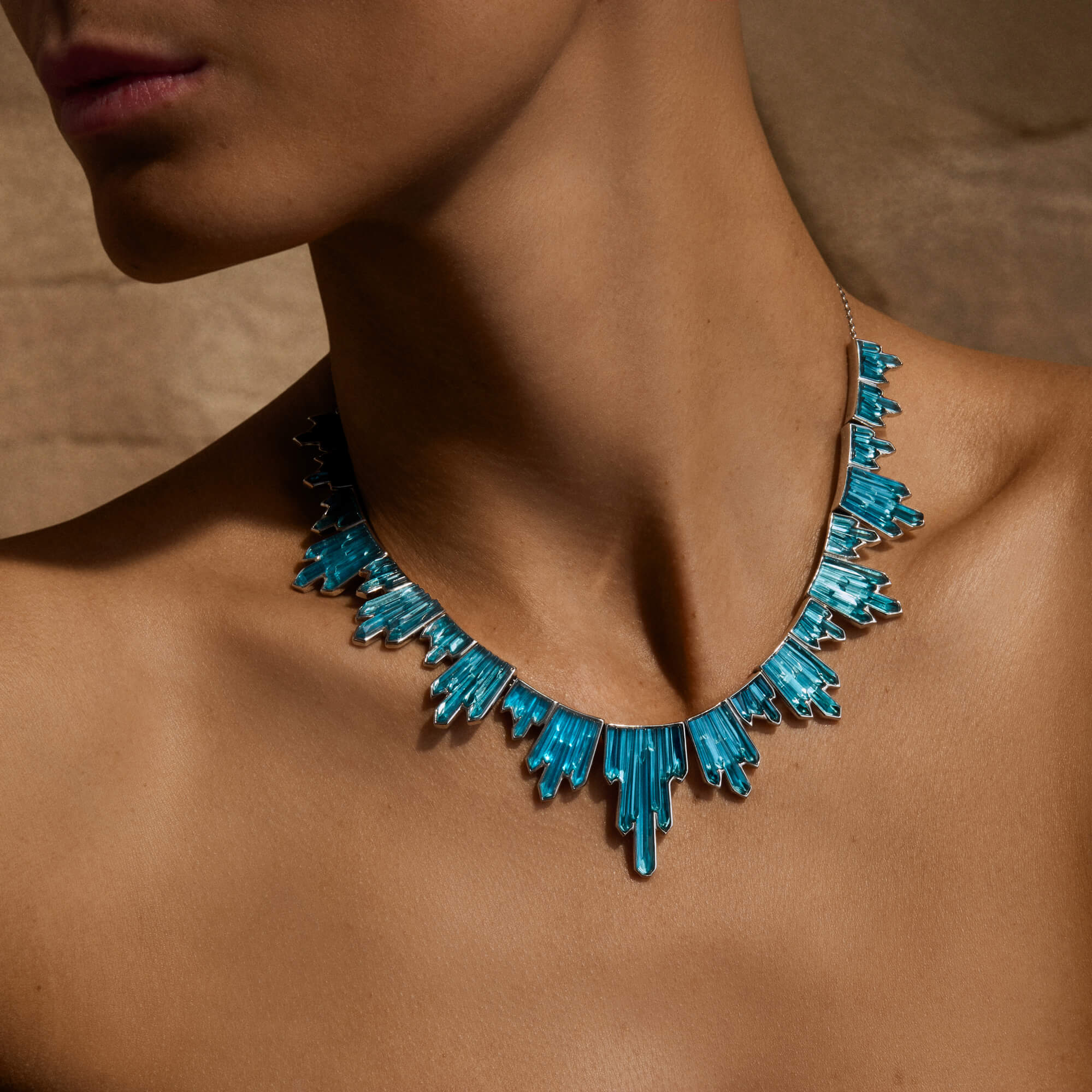 Terramineral Necklace 21 crystals – Lalique France